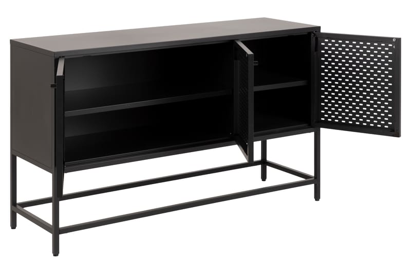 Crabtree Sk�ænk 125 cm - Sort - Opbevaring - Opbevaringsmøbler - Skænke & sideboards
