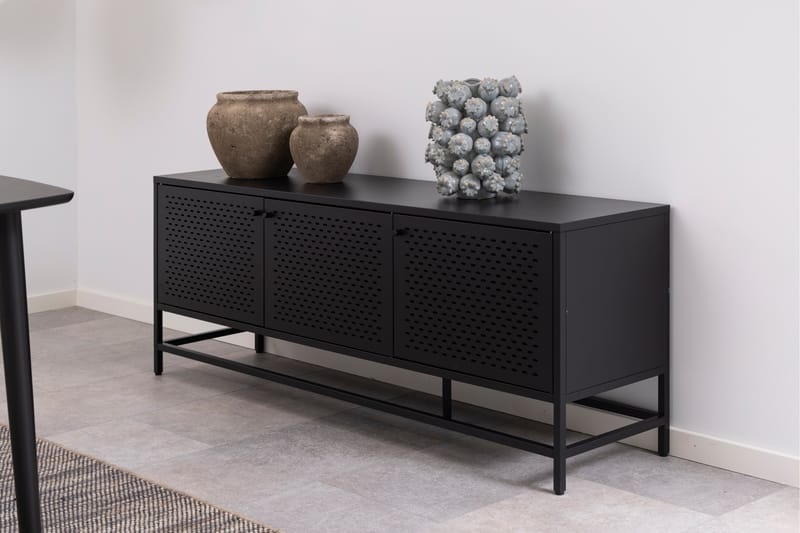 Crabtree Skænk 160 cm - Sort - Opbevaring - Opbevaringsmøbler - Skænke & sideboards