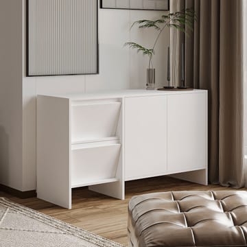 Crala Konsol 130x81,8x44 cm - Hvid - Opbevaring - Opbevaringsmøbler - Skænke & sideboards
