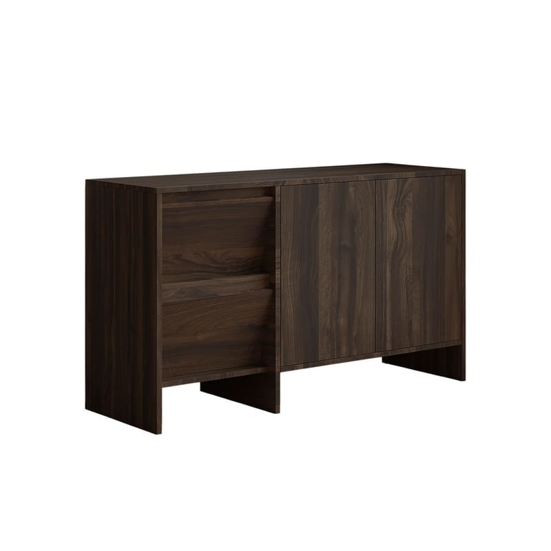 Crala Konsol 130x81,8x44 cm - Valnød - Opbevaring - Opbevaringsmøbler - Skænke & sideboards