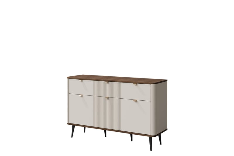 Cucina Skænk 130x40 cm, Beige/Brun