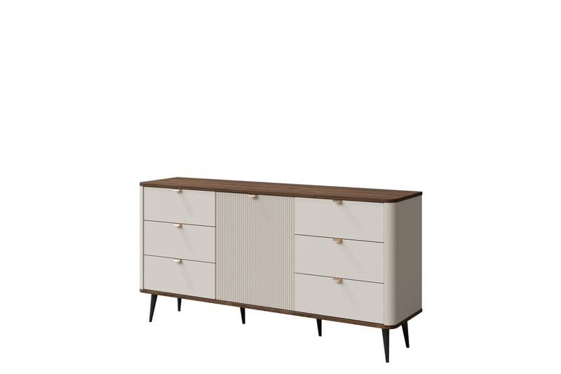 Cucina Skænk 160x40 cm - Beige - Opbevaring - Opbevaringsmøbler - Skænke & sideboards