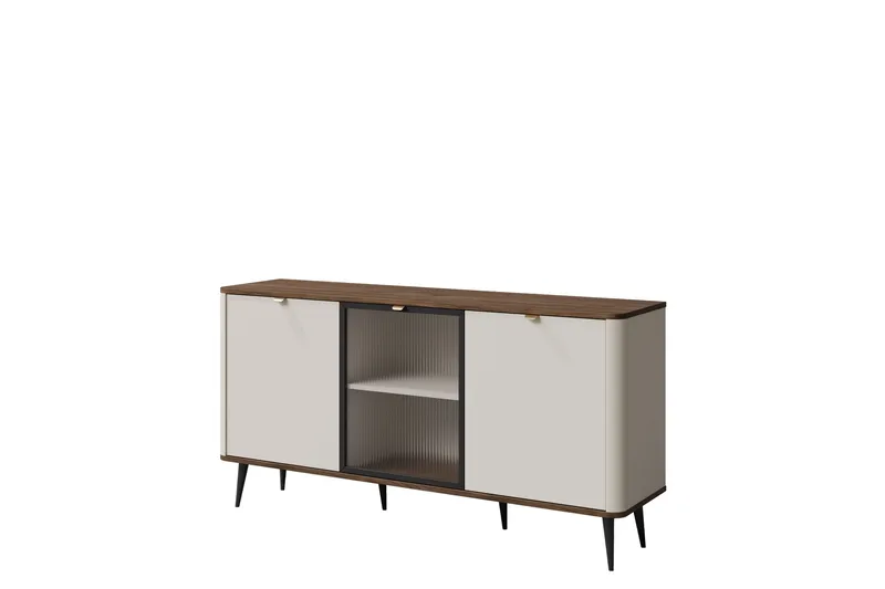 Cucina Skænk 160x40 cm, Beige/Brun