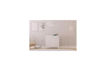 Dorian Hjørnekommode 90 cm - Mat Hvid - Opbevaring - Opbevaringsmøbler - Kommode - Entrékommode