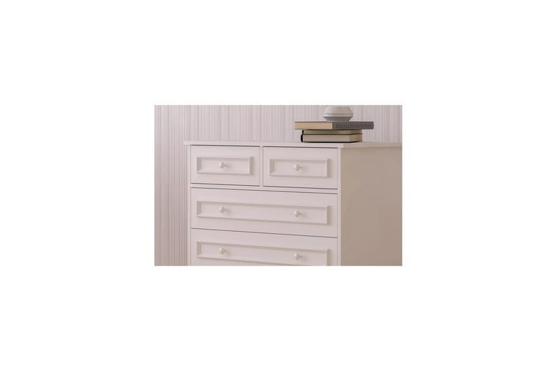 Dorian Hjørnekommode 90 cm - Mat Hvid - Opbevaring - Opbevaringsmøbler - Kommode