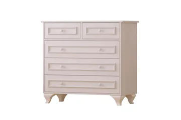 Dorian Hjørnekommode 90 cm - Mat Hvid - Opbevaring - Opbevaringsmøbler - Kommode - Entrékommode