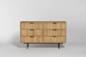 Dravo Kommode 150 cm - Naturlig hickory - Opbevaring - Opbevaringsmøbler - Kommode