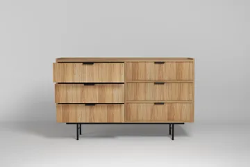 Dravo Kommode 150 cm - Naturlig hickory - Opbevaring - Opbevaringsmøbler - Kommode