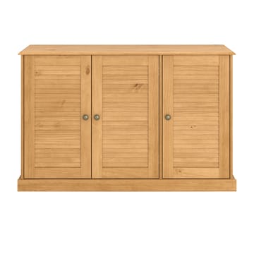 Edith skænk 125x80 cm - Bejdset/vokset naturligt fyrretræ - Opbevaring - Opbevaringsmøbler - Skænke & sideboards