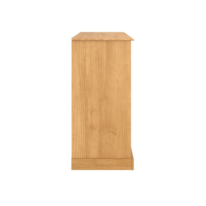 Edith skænk 125x80 cm - Bejdset/vokset naturligt fyrretræ - Opbevaring - Opbevaringsmøbler - Skænke & sideboards