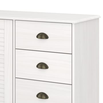 Edith skænk 125x80 cm - Hvid - Opbevaring - Opbevaringsmøbler - Skænke & sideboards