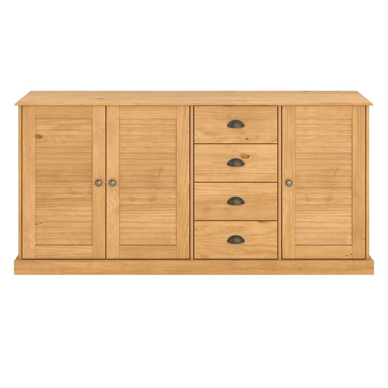 Edith skænk 166x80 cm - Bejdset/vokset - Opbevaring - Opbevaringsmøbler - Skænke & sideboards