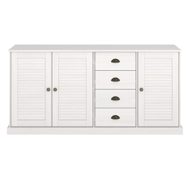 Edith skænk 166x80 cm - Hvid - Opbevaring - Opbevaringsmøbler - Skænke & sideboards