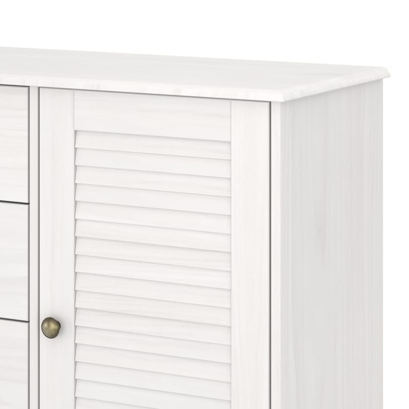Edith skænk 166x80 cm - Hvid - Opbevaring - Opbevaringsmøbler - Skænke & sideboards