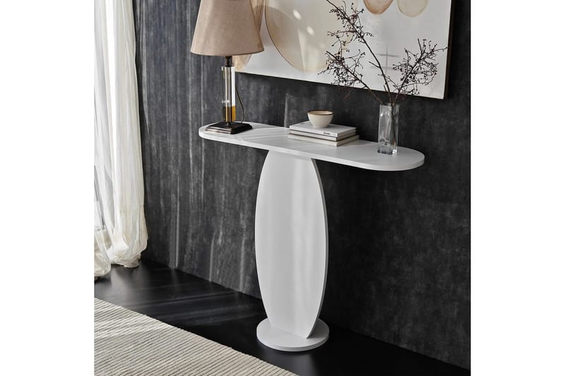 Ellittica Hjørnekommode 100 cm - Hvid - Opbevaring - Opbevaringsmøbler - Kommode