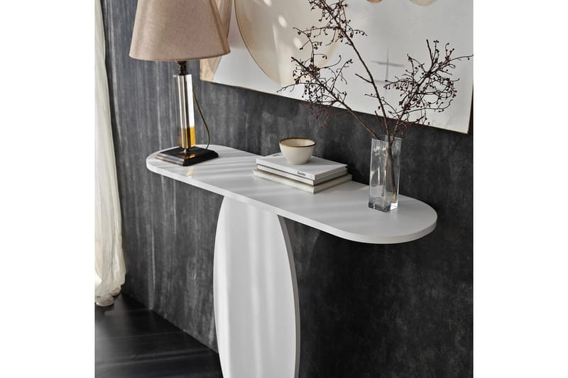 Ellittica Hjørnekommode 100 cm - Hvid - Opbevaring - Opbevaringsmøbler - Kommode