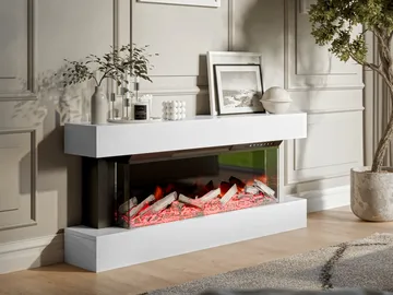 Erylin Elektrisk Pejs 120 cm - Boligtilbehør - Pejse - Pejs uden skorsten - Elpejse