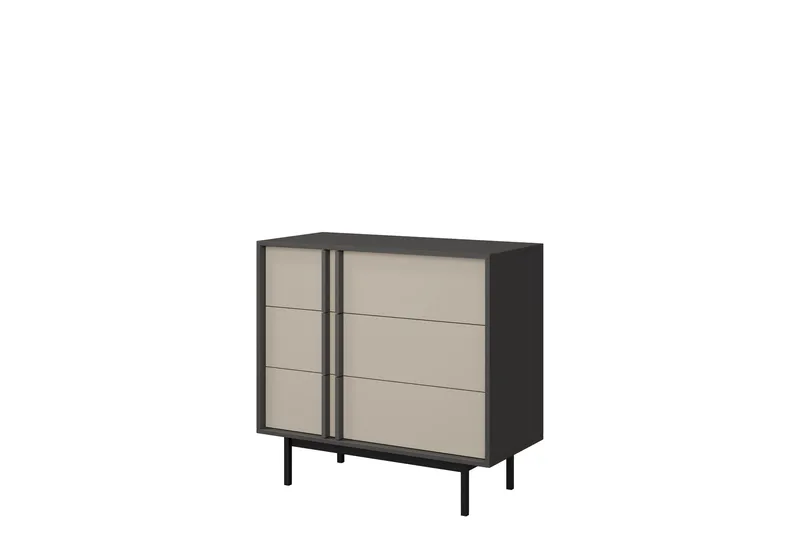 Farshian Skænk 93x43 cm - Grå/Beige - Opbevaring - Opbevaringsmøbler - Skænke & sideboards