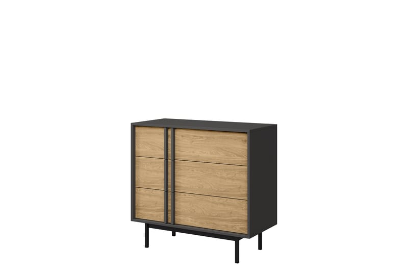 Farshian Skænk 93x43 cm - Grå/Brun - Opbevaring - Opbevaringsmøbler - Skænke & sideboards