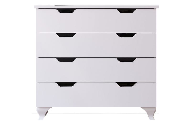 Feylor Hjørnekommode 86 cm - Mat Hvid - Opbevaring - Opbevaringsmøbler - Kommode - Entrékommode