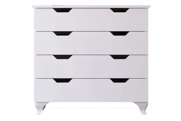 Feylor Hjørnekommode 86 cm - Mat Hvid - Opbevaring - Opbevaringsmøbler - Kommode - Entrékommode