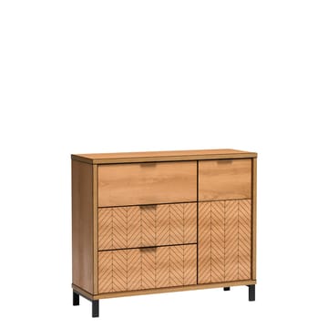 Fonti Skænk 118 cm - Brun|sort - Opbevaring - Opbevaringsmøbler - Kommode