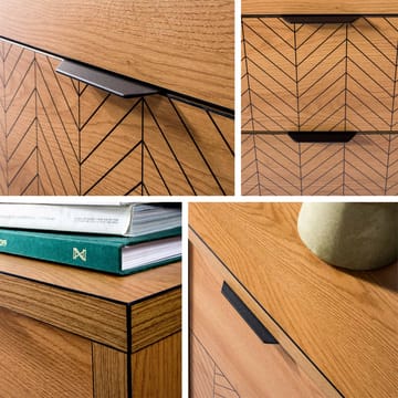 Fonti Skænk 158 cm - Brun - Opbevaring - Opbevaringsmøbler - Skænke & sideboards