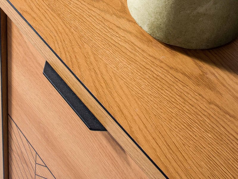 Fonti Skænk 158 cm - Brun|sort - Opbevaring - Opbevaringsmøbler - Skænke & sideboards