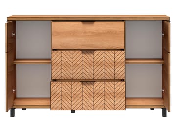 Fonti Skænk 158 cm - Brun|sort - Opbevaring - Opbevaringsmøbler - Skænke & sideboards