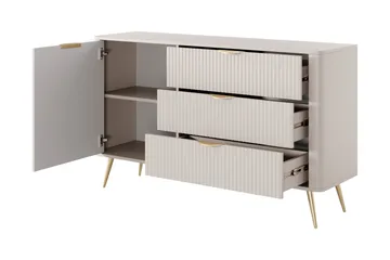 Forba Kommode 138 cm - Sort - Opbevaring - Opbevaringsmøbler - Kommode