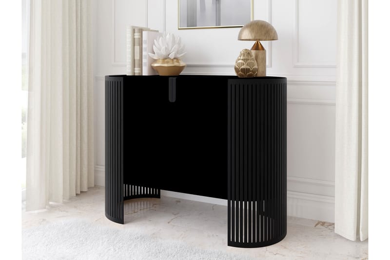 Friend Skænk 120x40 cm - Sort - Opbevaring - Opbevaringsmøbler - Skænke & sideboards