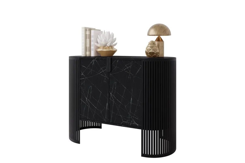 Friend Skænk 120x40 cm - Sort - Opbevaring - Opbevaringsmøbler - Skænke & sideboards