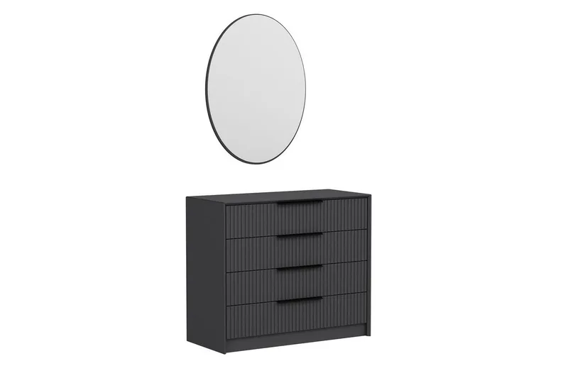 Fruitland Hjørnekommode 100 cm, Antracit