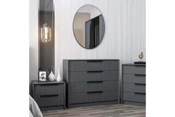 Fruitland Hjørnekommode 100 cm - Antracit - Opbevaring - Opbevaringsmøbler - Kommode - Entrékommode