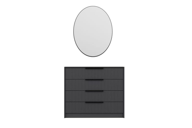 Fruitland Hjørnekommode 100 cm - Antracit - Opbevaring - Opbevaringsmøbler - Kommode - Entrékommode