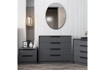 Fruitland Hjørnekommode 100 cm - Antracit - Opbevaring - Opbevaringsmøbler - Kommode - Entrékommode