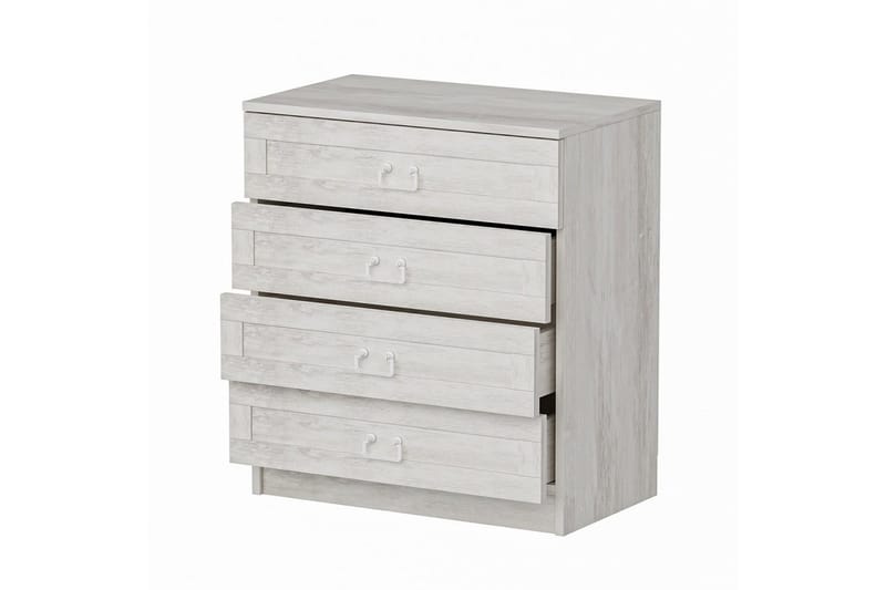 Fruitland Hjørnekommode 72 cm - Hvid - Opbevaring - Opbevaringsmøbler - Kommode