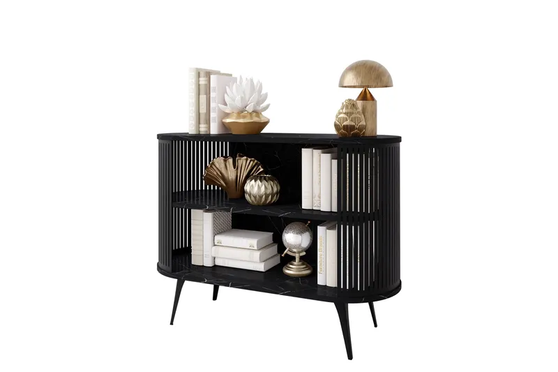 Galia Skænk 120x40 cm - Sort - Opbevaring - Opbevaringsmøbler - Skænke & sideboards