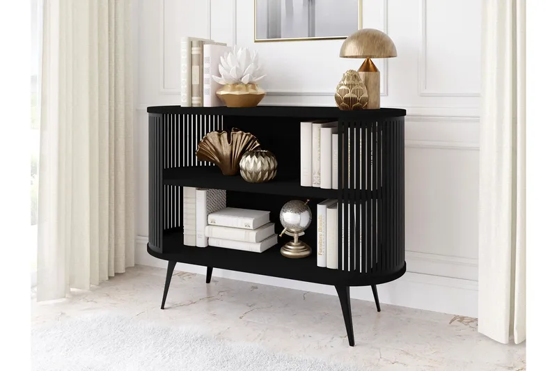 Galia Skænk 120x40 cm - Sort - Opbevaring - Opbevaringsmøbler - Skænke & sideboards