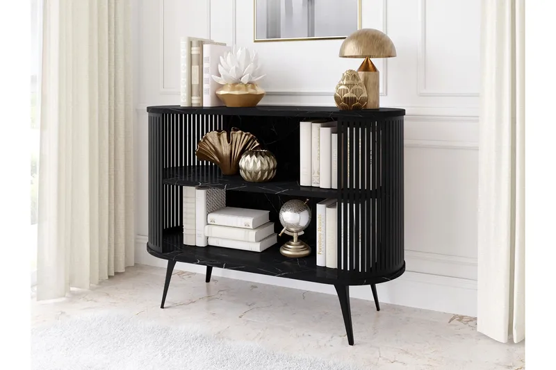 Galia Skænk 120x40 cm - Sort - Opbevaring - Opbevaringsmøbler - Skænke & sideboards