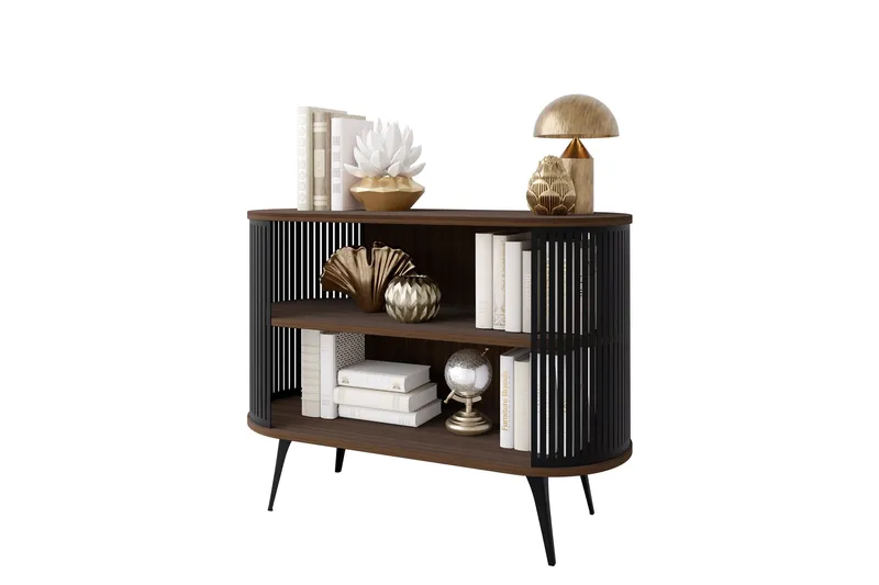 Galia Skænk 120x40 cm - Sort/Brun - Opbevaring - Opbevaringsmøbler - Skænke & sideboards