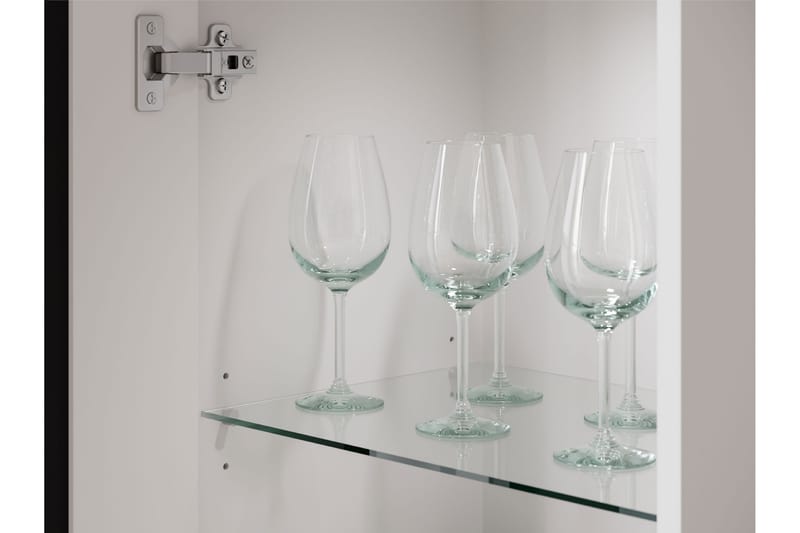 Gammel Skænk 150x40 cm - Sort/Brun - Opbevaring - Opbevaringsmøbler - Skænke & sideboards