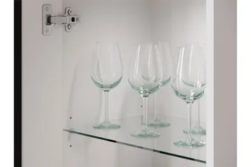 Gammel Skænk 150x40 cm - Sort/Brun - Opbevaring - Opbevaringsmøbler - Skænke & sideboards