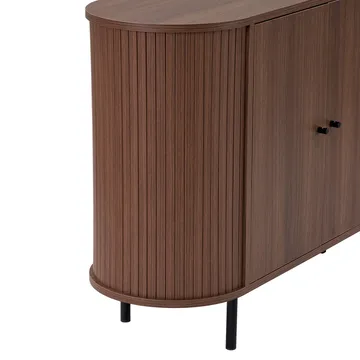 Haulover Konsolbord 180 cm - Valnød/Sort - Opbevaring - Opbevaringsmøbler - Skænke & sideboards