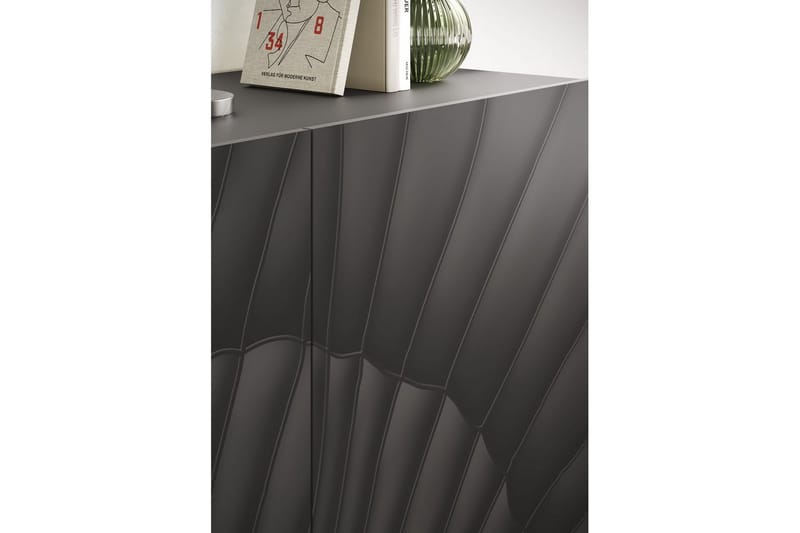 Hawell Skænk 181 cm - Mørkegrå - Opbevaring - Opbevaringsmøbler - Skænke & sideboards