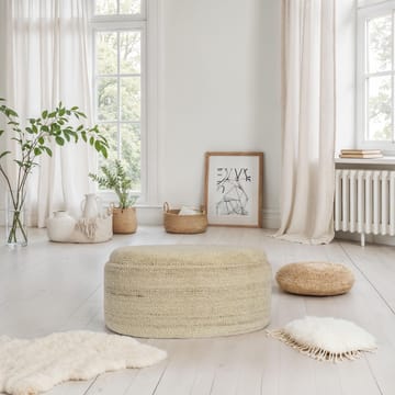 Ivoara Skammel 81 cm Oval - brunbeige - Opbevaring - Opbevaringsmøbler - Kister
