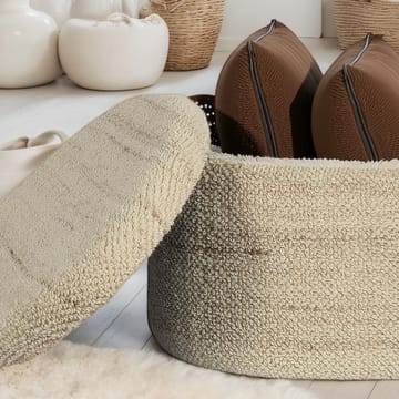 Ivoara Skammel 81 cm Oval - brunbeige - Opbevaring - Opbevaringsmøbler - Kister