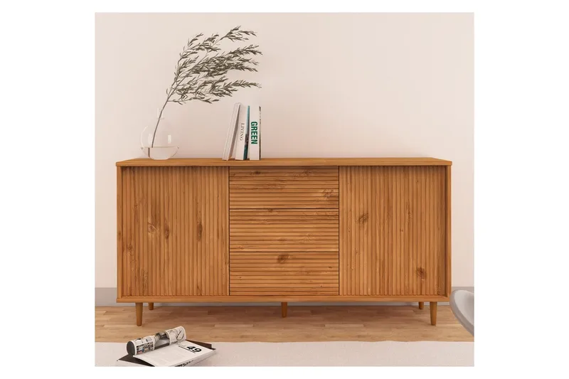 Jerzy Skænk 160 cm - Brun - Opbevaring - Opbevaringsmøbler - Skænke & sideboards