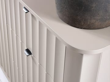 Joriel Skænk 111 cm - Beige|sort - Opbevaring - Opbevaringsmøbler - Kommode