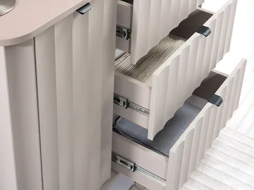 Joriel Skænk 138 cm - Beige - Opbevaring - Opbevaringsmøbler - Skænke & sideboards